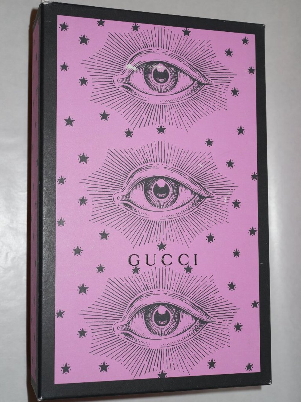 Gucci Empty Shoe Box Mystical Eye Star Design Original Packaging